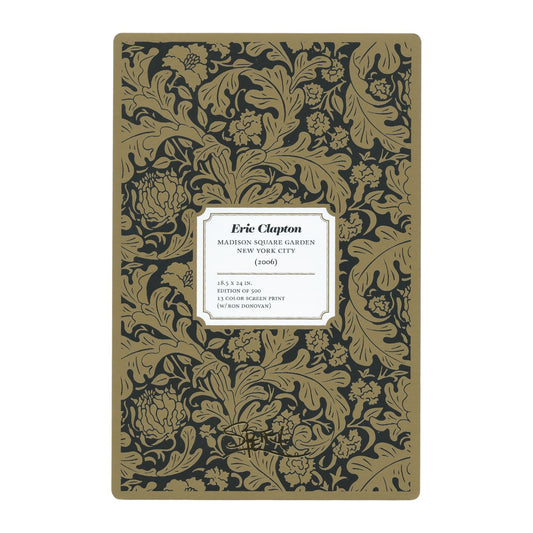 Chuck Sperry Eric Clapton 2006 Art Card