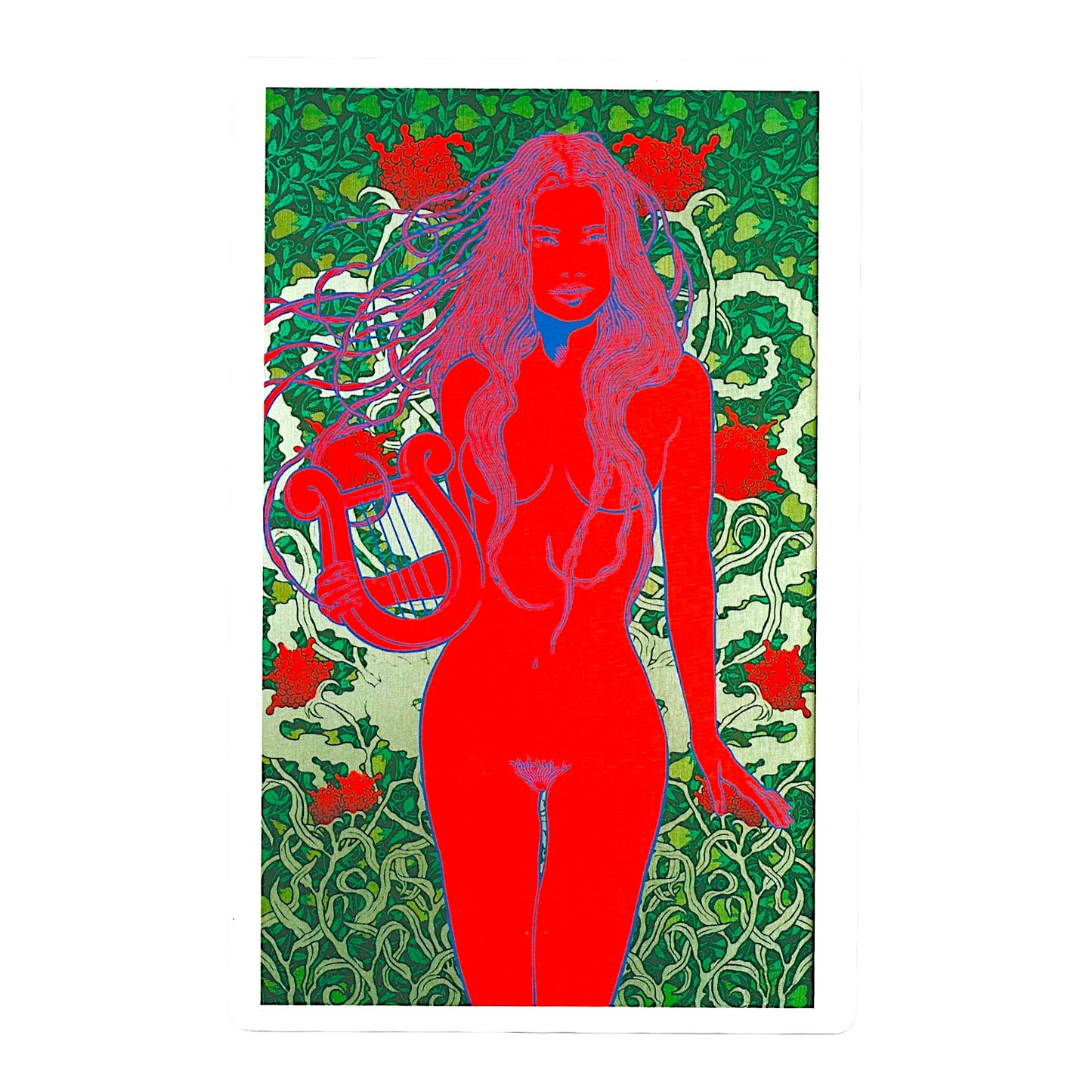 Chuck Sperry Eurydice 2014 Art Card Approx. 8.5 x 5.5 in