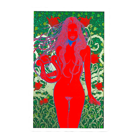 Chuck Sperry Eurydice 2014 Art Card Approx. 8.5 x 5.5 in