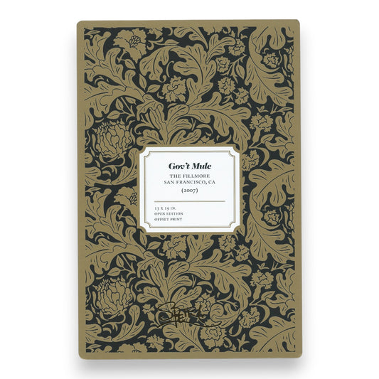 Chuck Sperry Gov't Mule 2007 Art Card