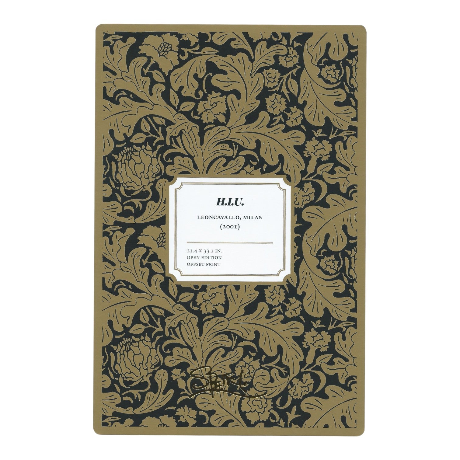 Chuck Sperry H.I.U. 2001 Art Card