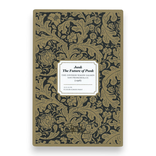 Chuck Sperry "Junk The Future of Punk" 1998 Art Card