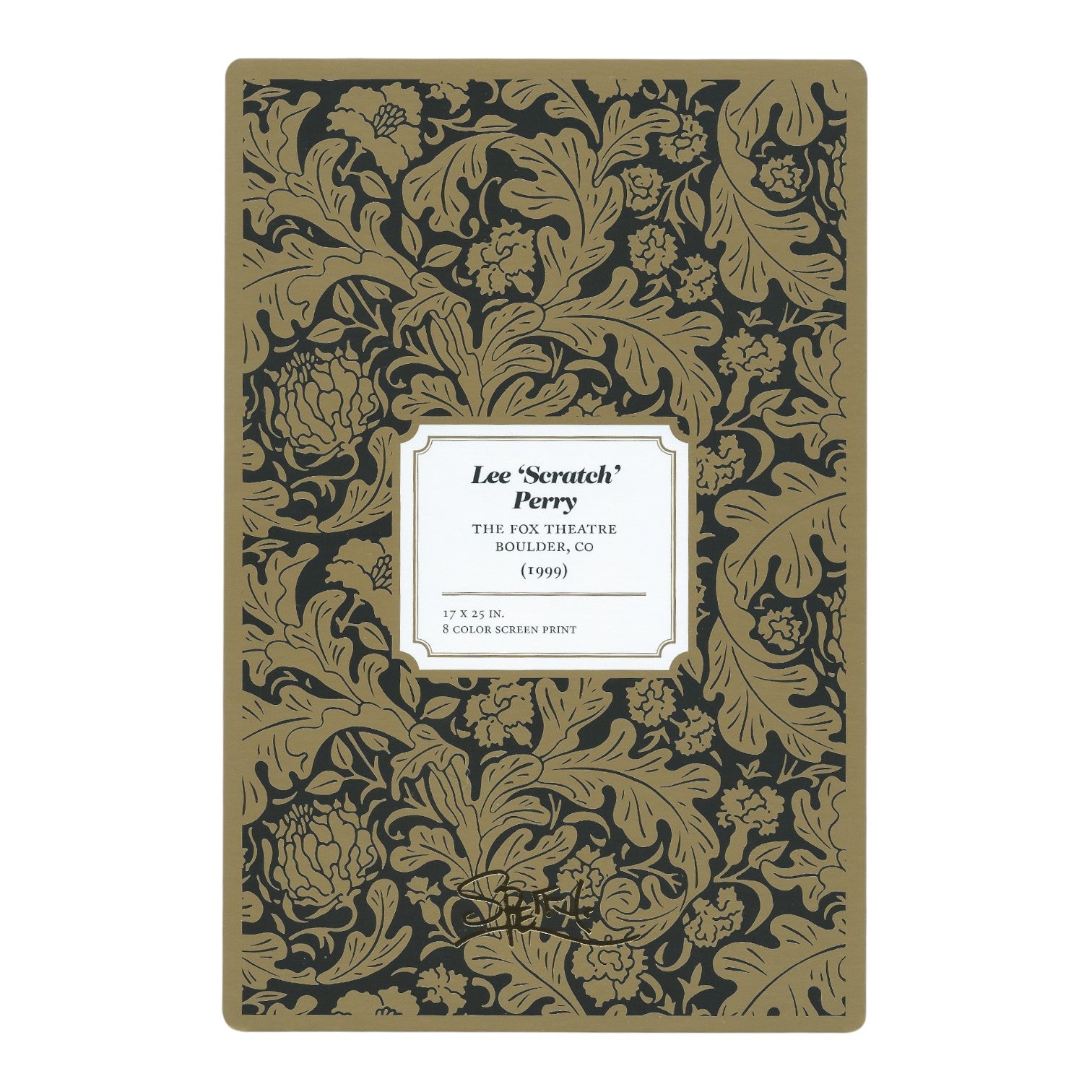 Chuck Sperry Lee 'Scratch' Perry 1999 Art Card