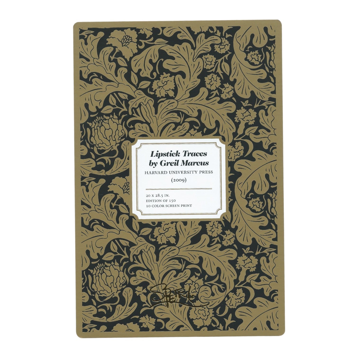 Chuck Sperry Lipstick Traces by Greil Marcus 2009 Art Card