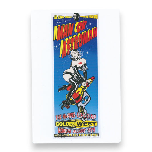 Chuck Sperry "Man or Astroman" 1995 Art Card