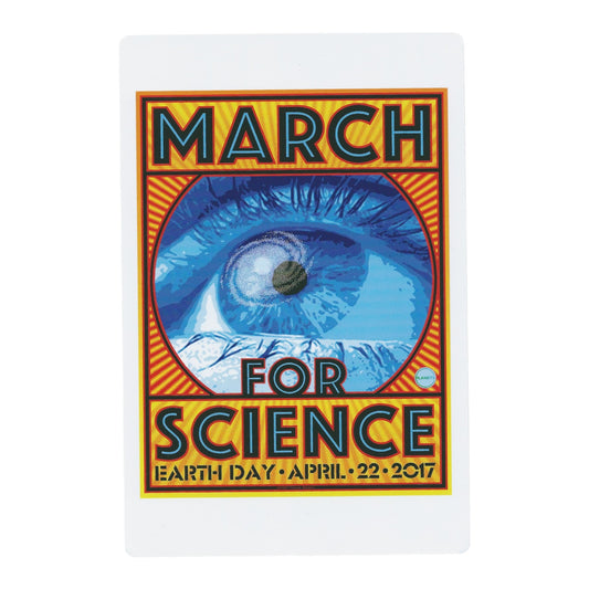 Chuck Sperry March for Science Earth Day 2017 Art Card