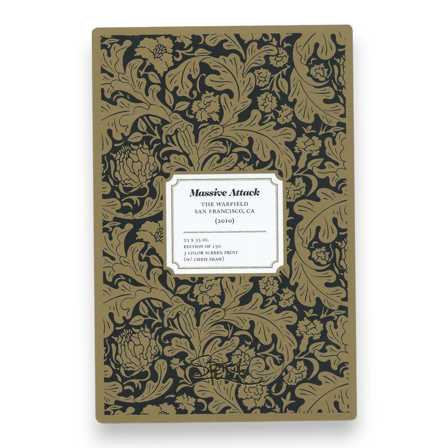 Chuck Sperry Massive Attack 2010 Art Card