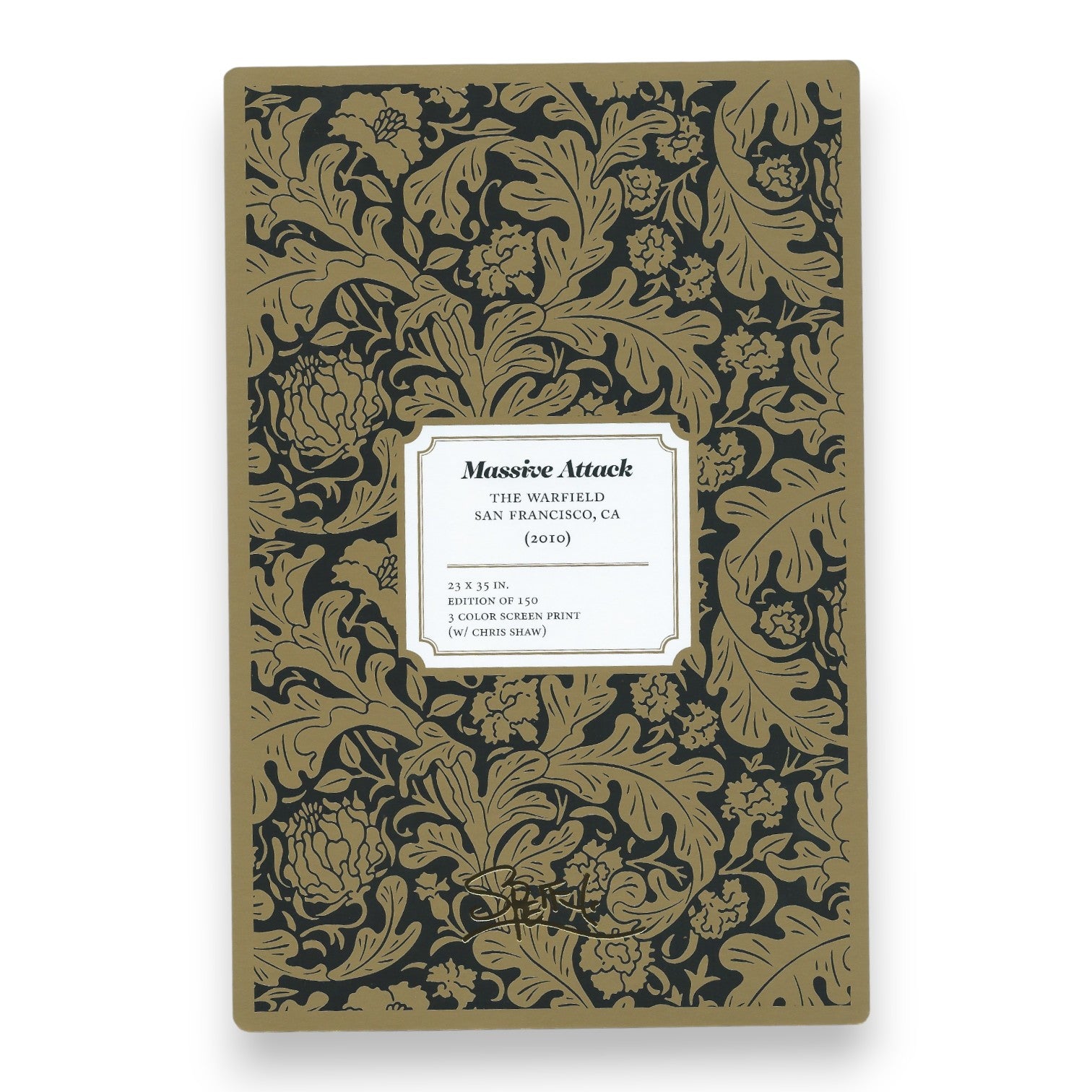 Chuck Sperry Massive Attack 2010 Art Card