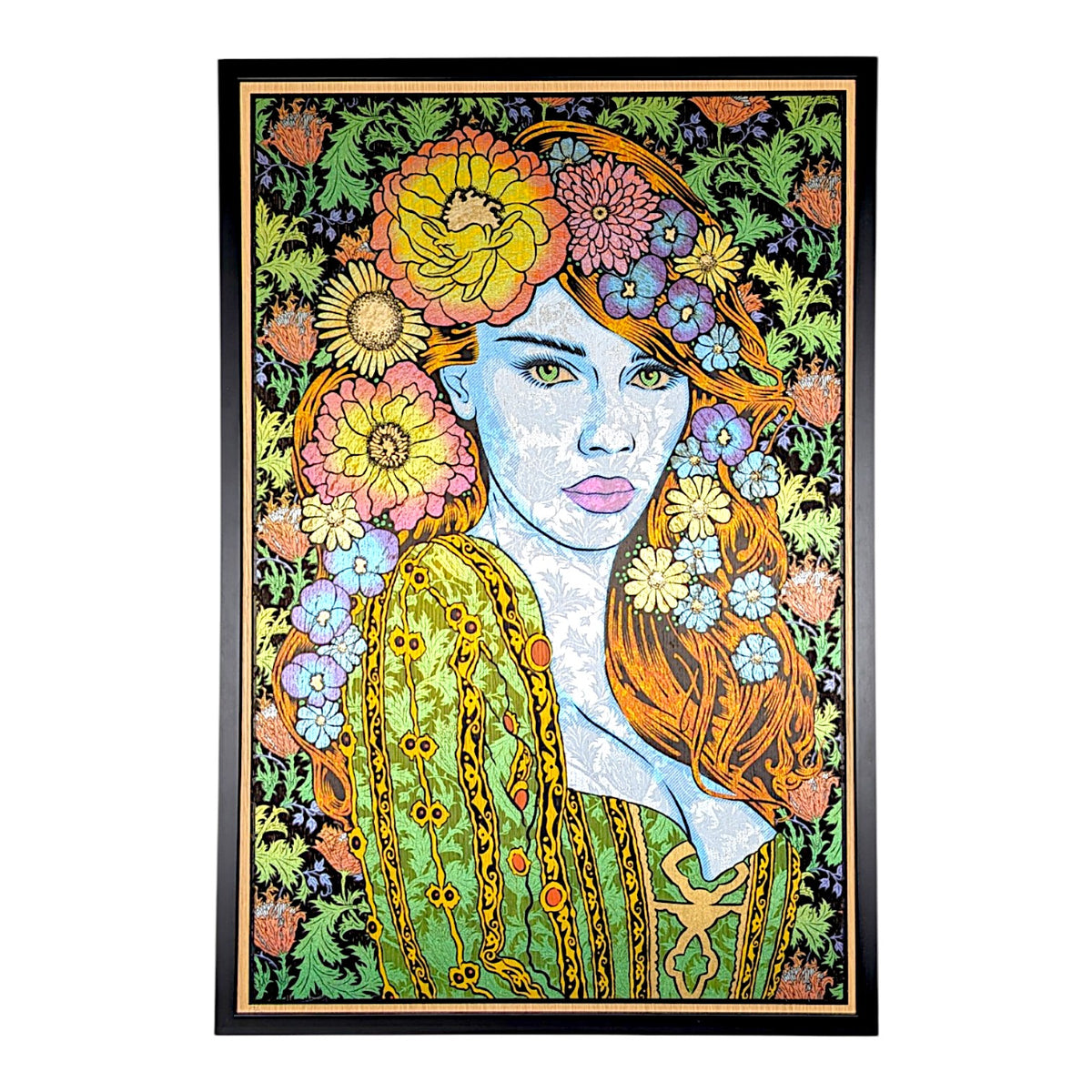 Chuck Sperry
Niobe, 2022
Screen print on oak panel
31 x 21 x 1.25 in
Edition of 30

Hand signed + numbered by the artist