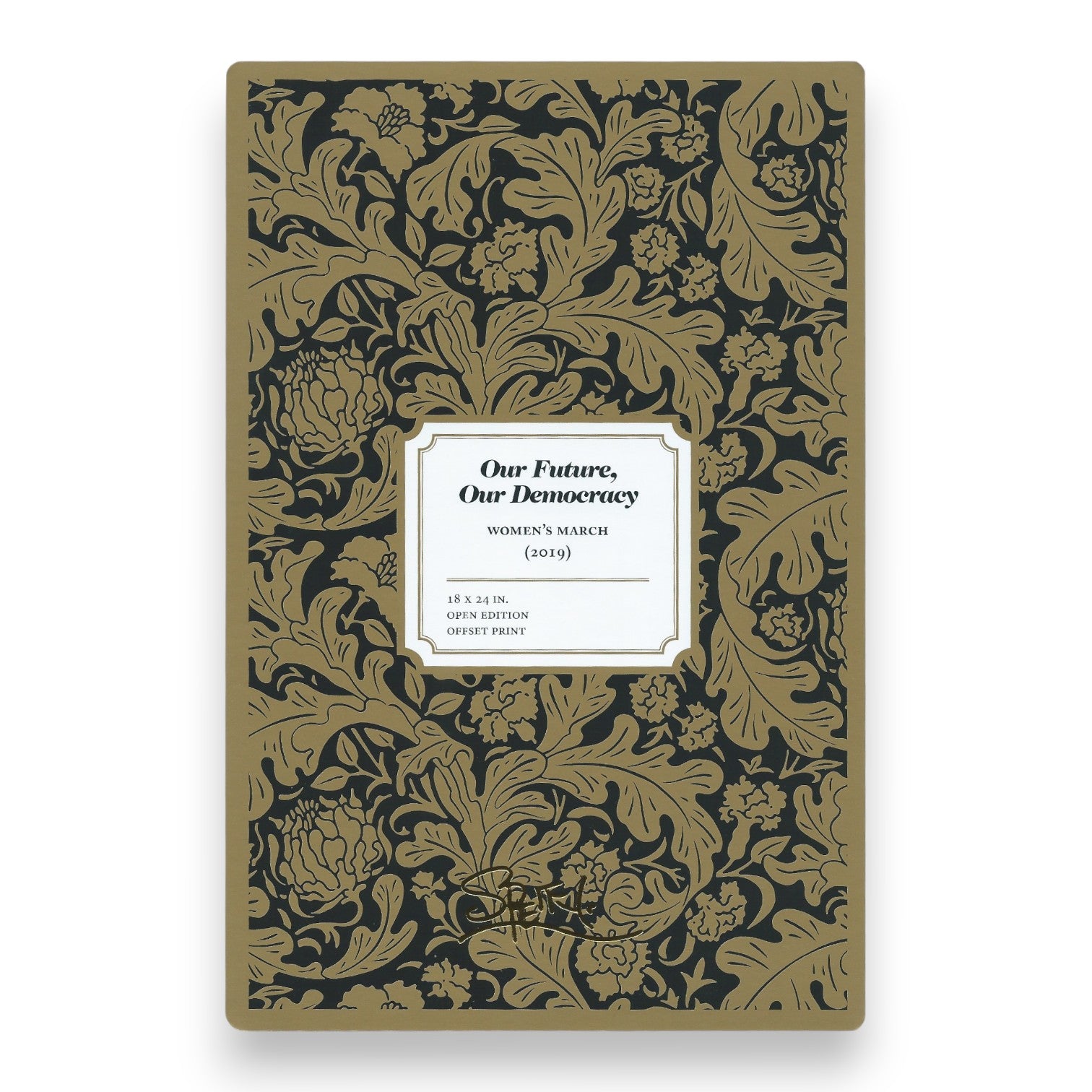 Chuck Sperry Our Future Our Democracy 2019 Art Card