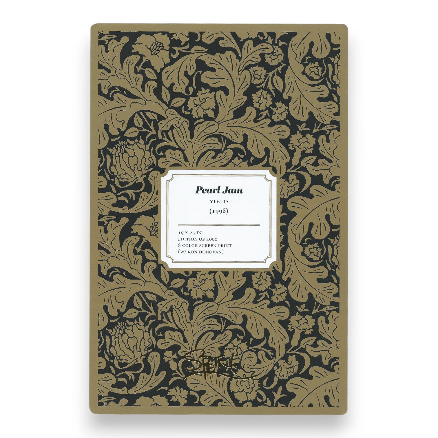 Chuck Sperry Pearl Jam 1998 Art Card