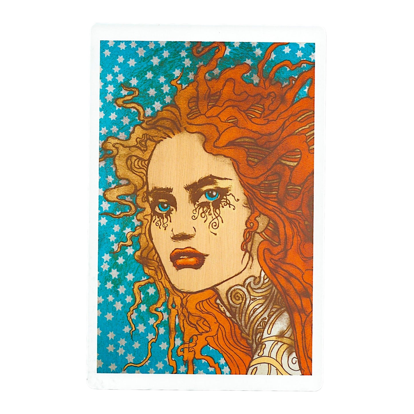 Chuck Sperry Persephone 2014 Art Card Approx. 8.5 x 5.5 in