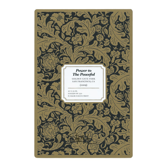 Chuck Sperry Power to the Peaceful 2009 Art Card