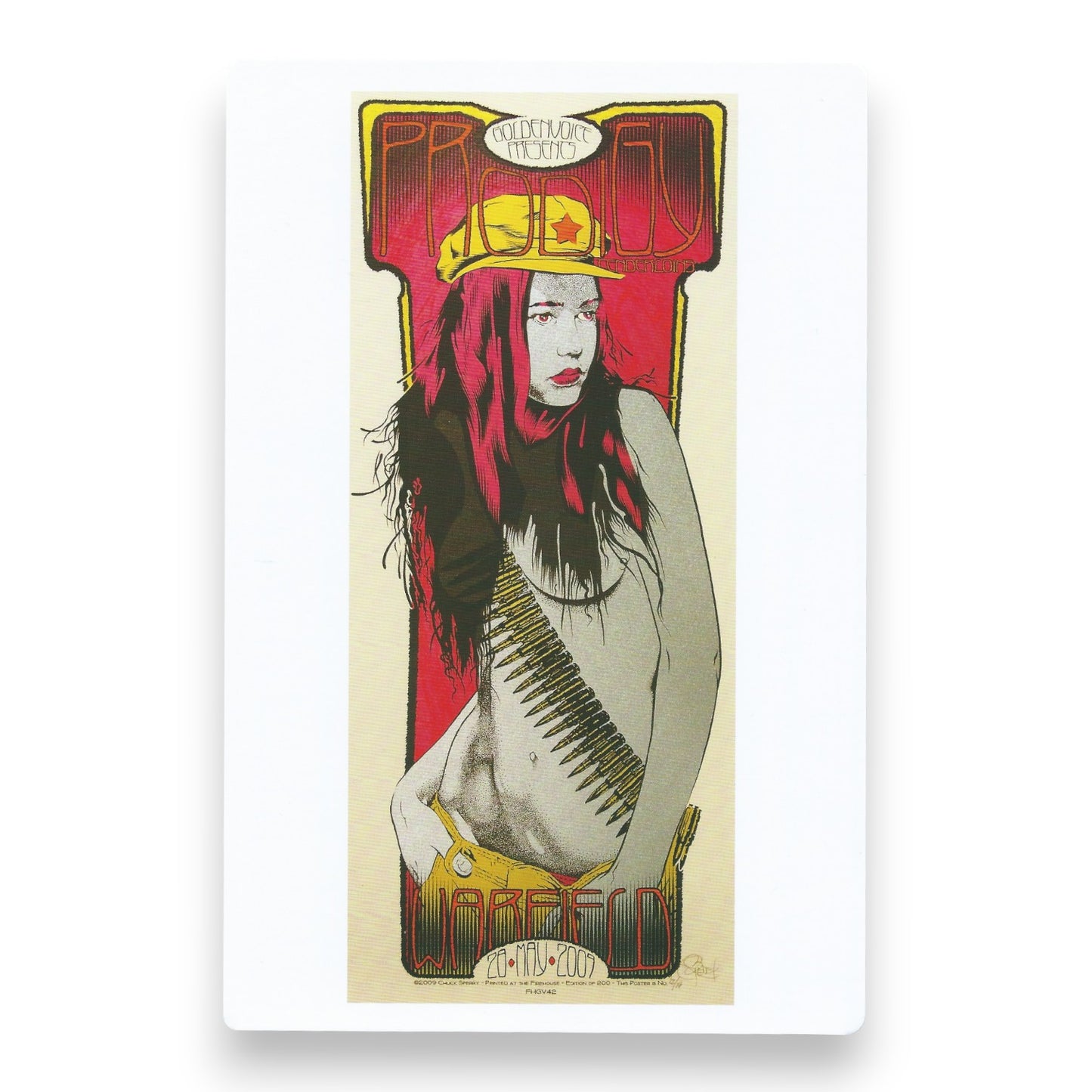 Chuck Sperry Prodigy 2009 Art Card