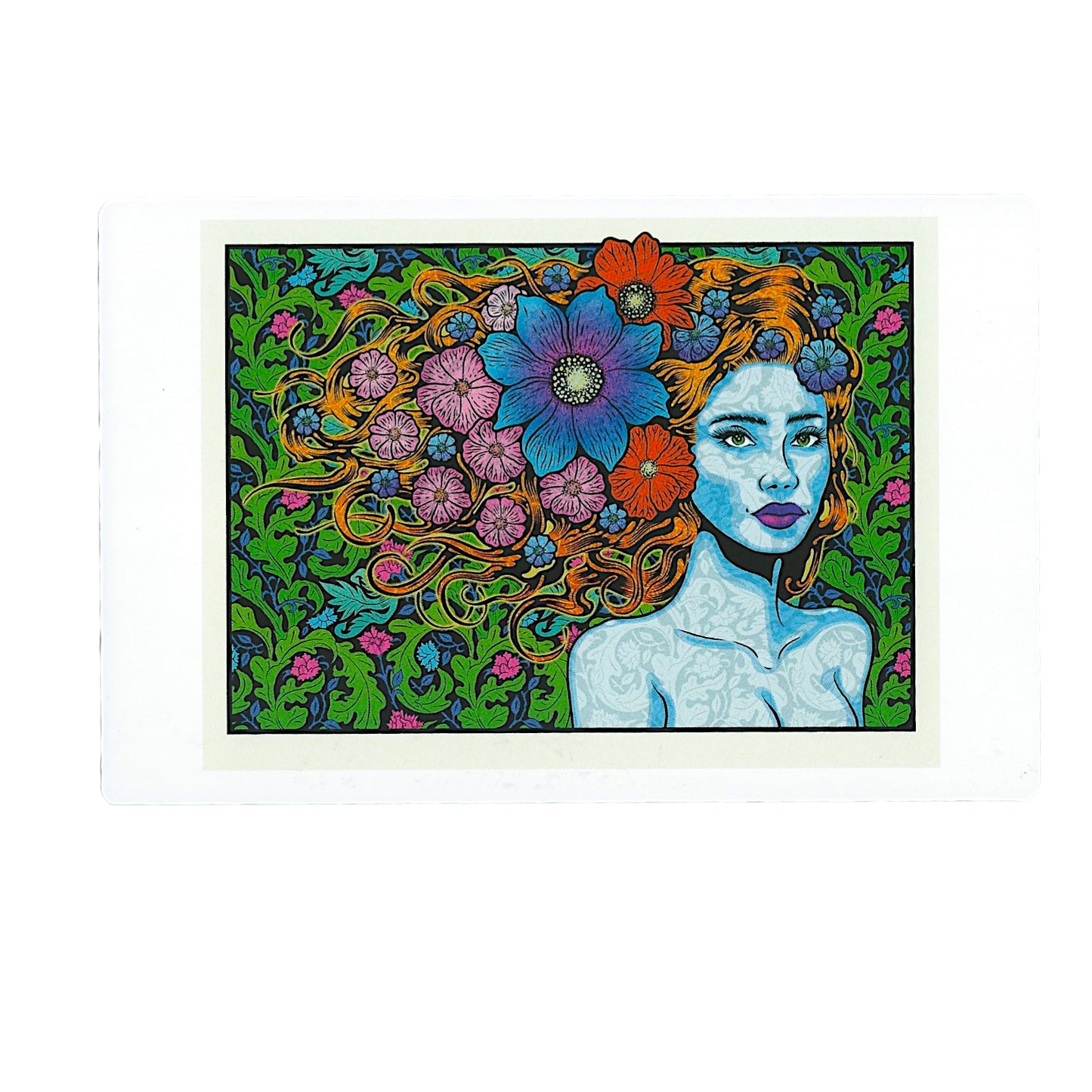 Chuck Sperry Pythia 2021 Art Card Approx. 8.5 x 5.5 in