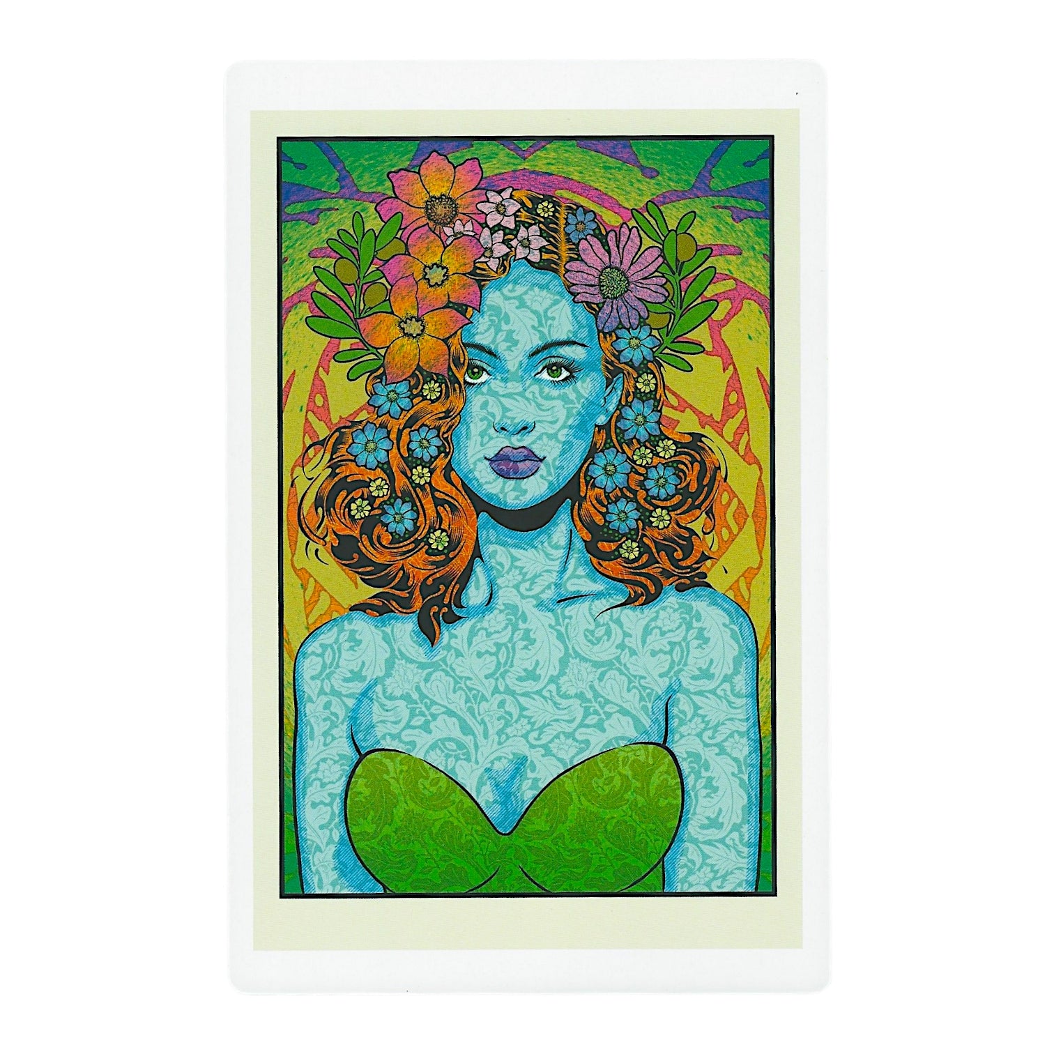 Chuck Sperry Sappho 2022 Art Card Approx. 8.5 x 5.5 in
