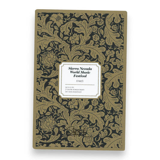 Chuck Sperry "Sierra Nevada World Music Festival" 1997 Art Card