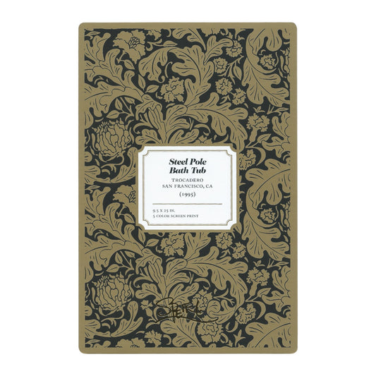 Chuck Sperry Steel Pole Bath Tub 1995 Art Card