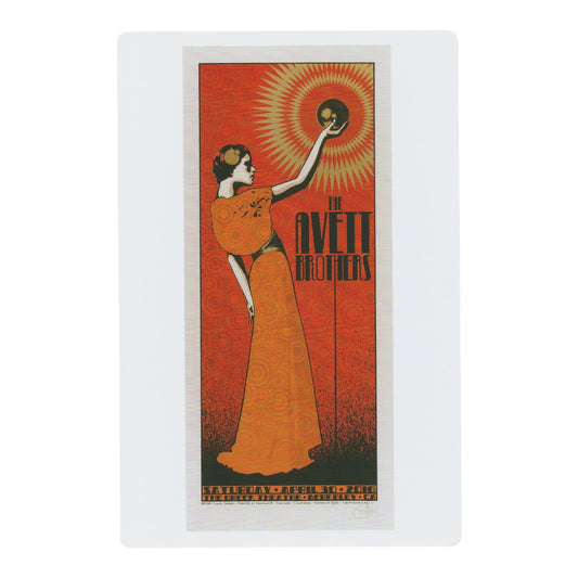 Chuck Sperry The Avett Brothers 2016 Art Card