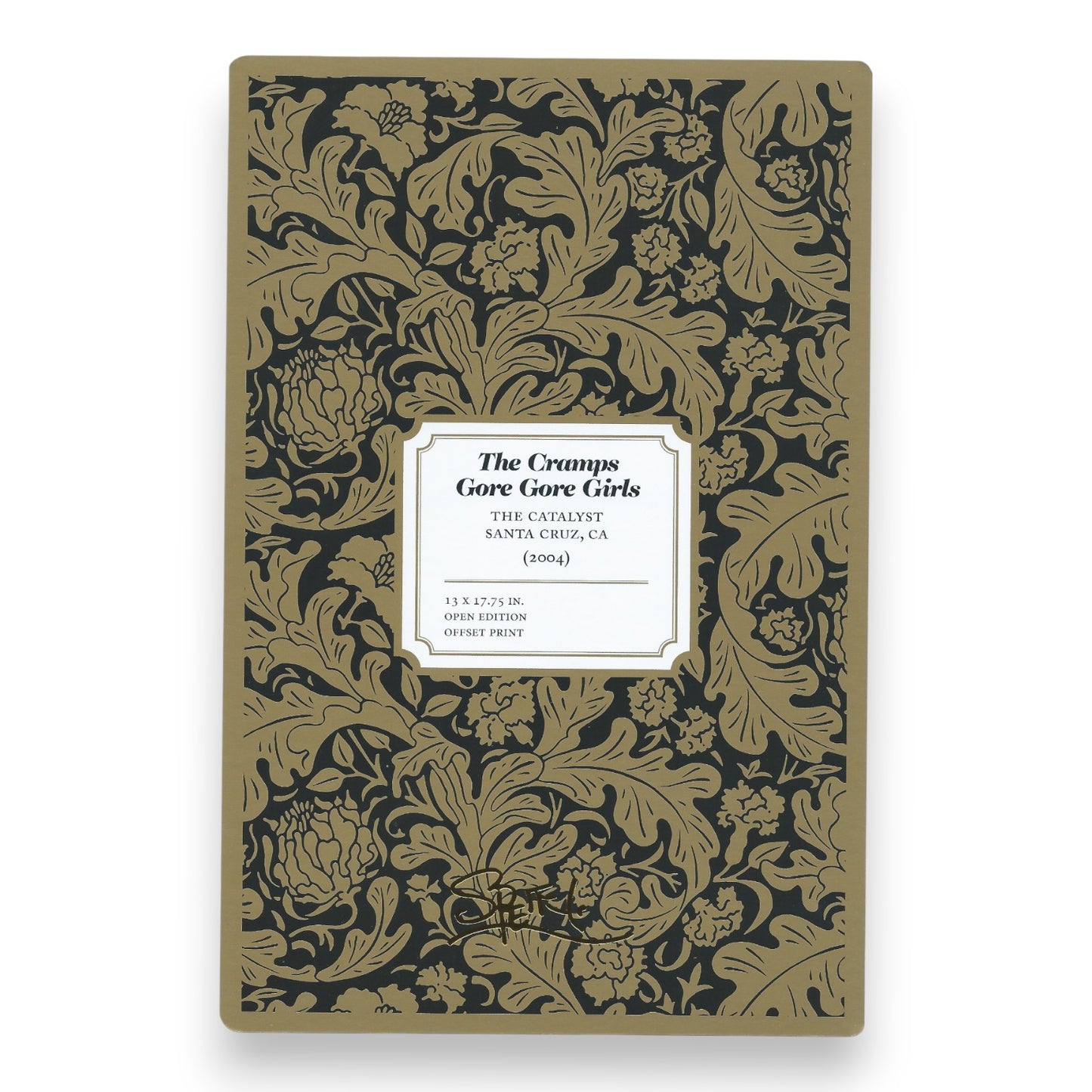 Chuck Sperry The Cramps Gore Gore Girls 2004 Art Card