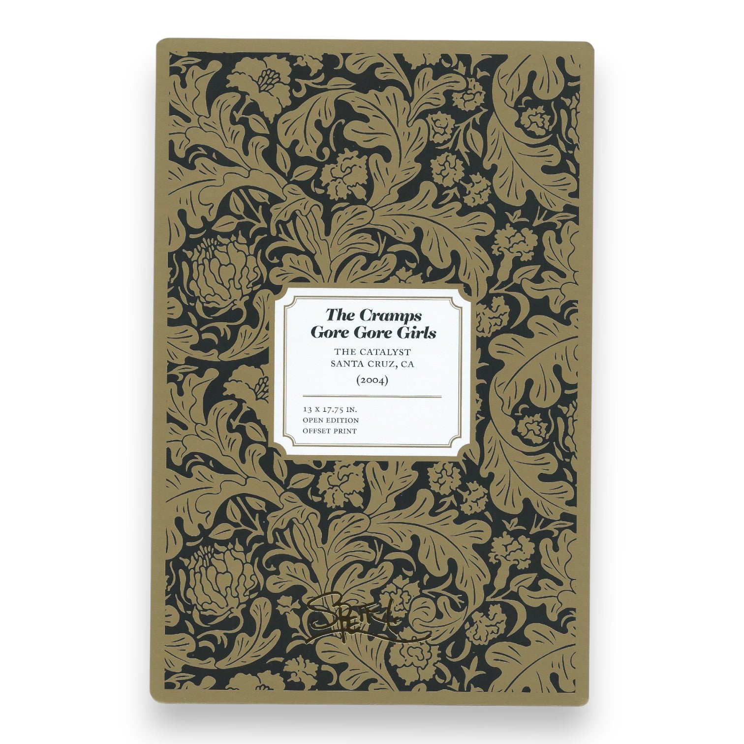 Chuck Sperry The Cramps Gore Gore Girls 2004 Art Card