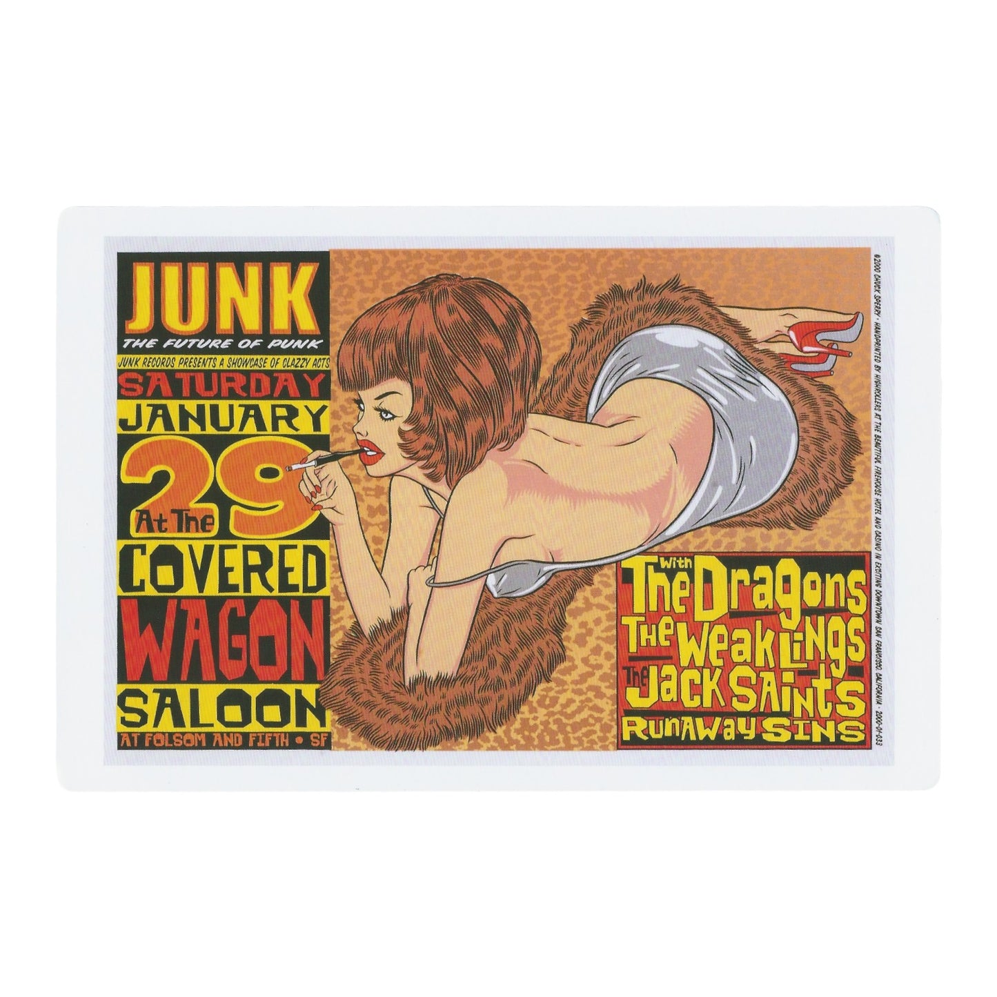 Chuck Sperry The Dragons 2000 Art Card