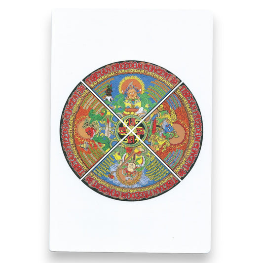 Chuck Sperry "Tibetan Freedom Concert" 1999 Art Card