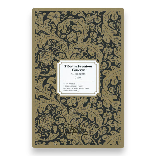 Chuck Sperry "Tibetan Freedom Concert" 1999 Art Card