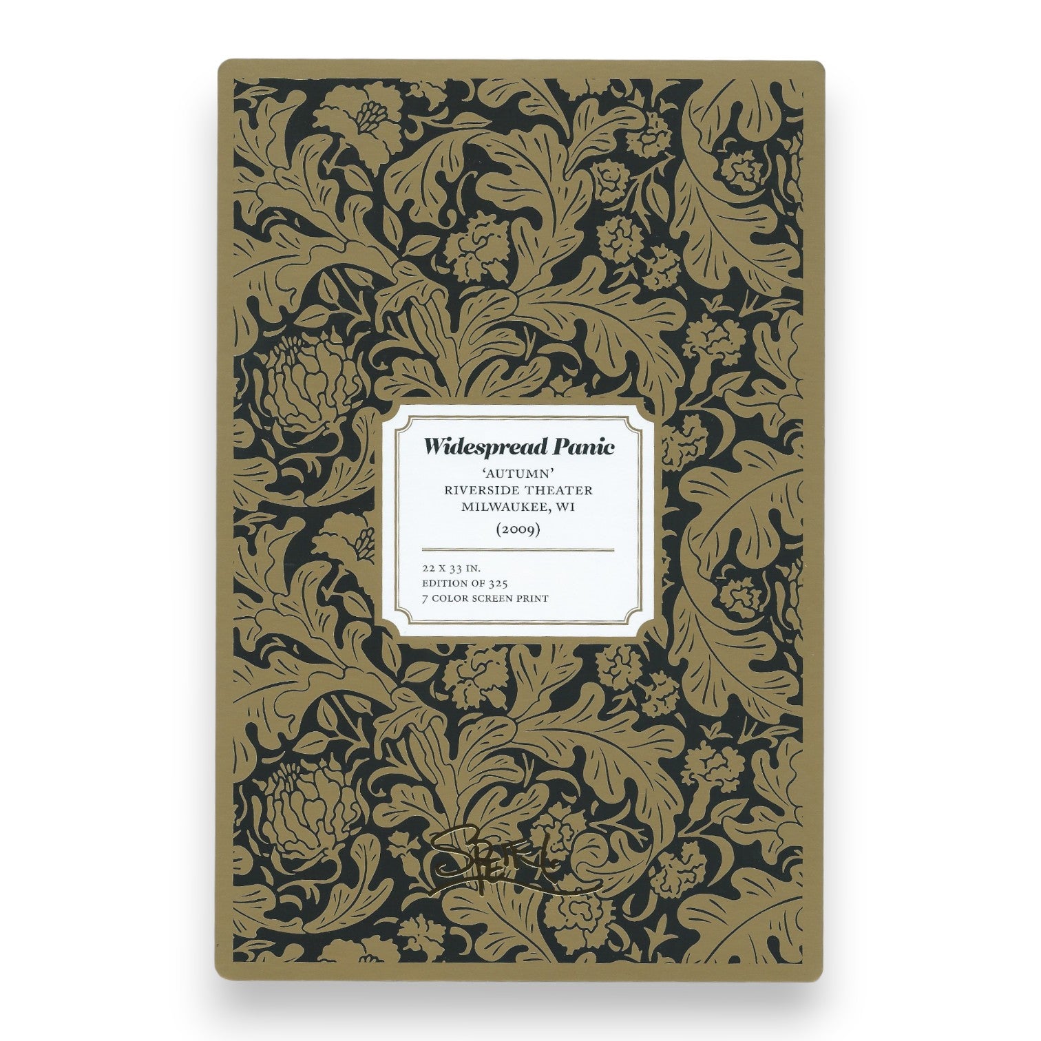 Chuck Sperry Widespread Panic 2009 Art Card 