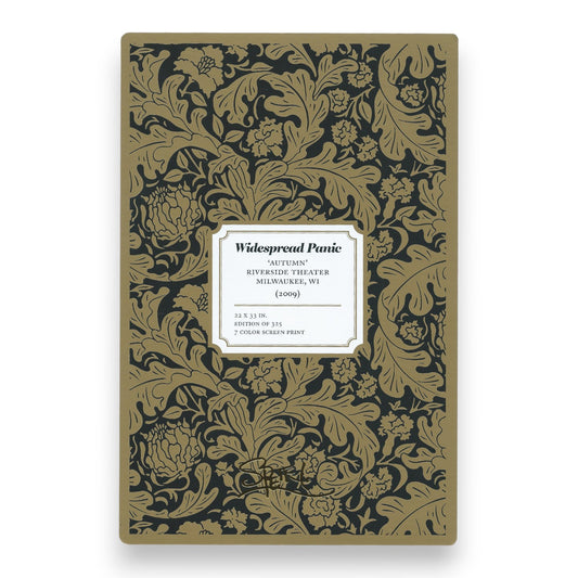 Chuck Sperry Widespread Panic 2009 Art Card 