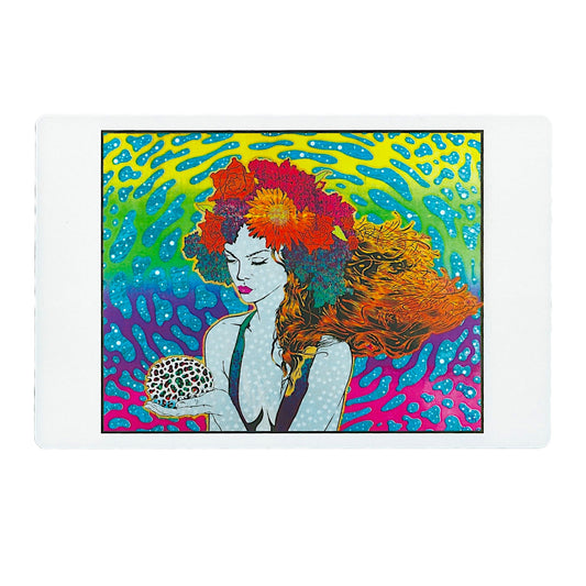 Chuck Sperry Worlds Within 2013 Art Card Approx. 8.5 x 5.5 in
