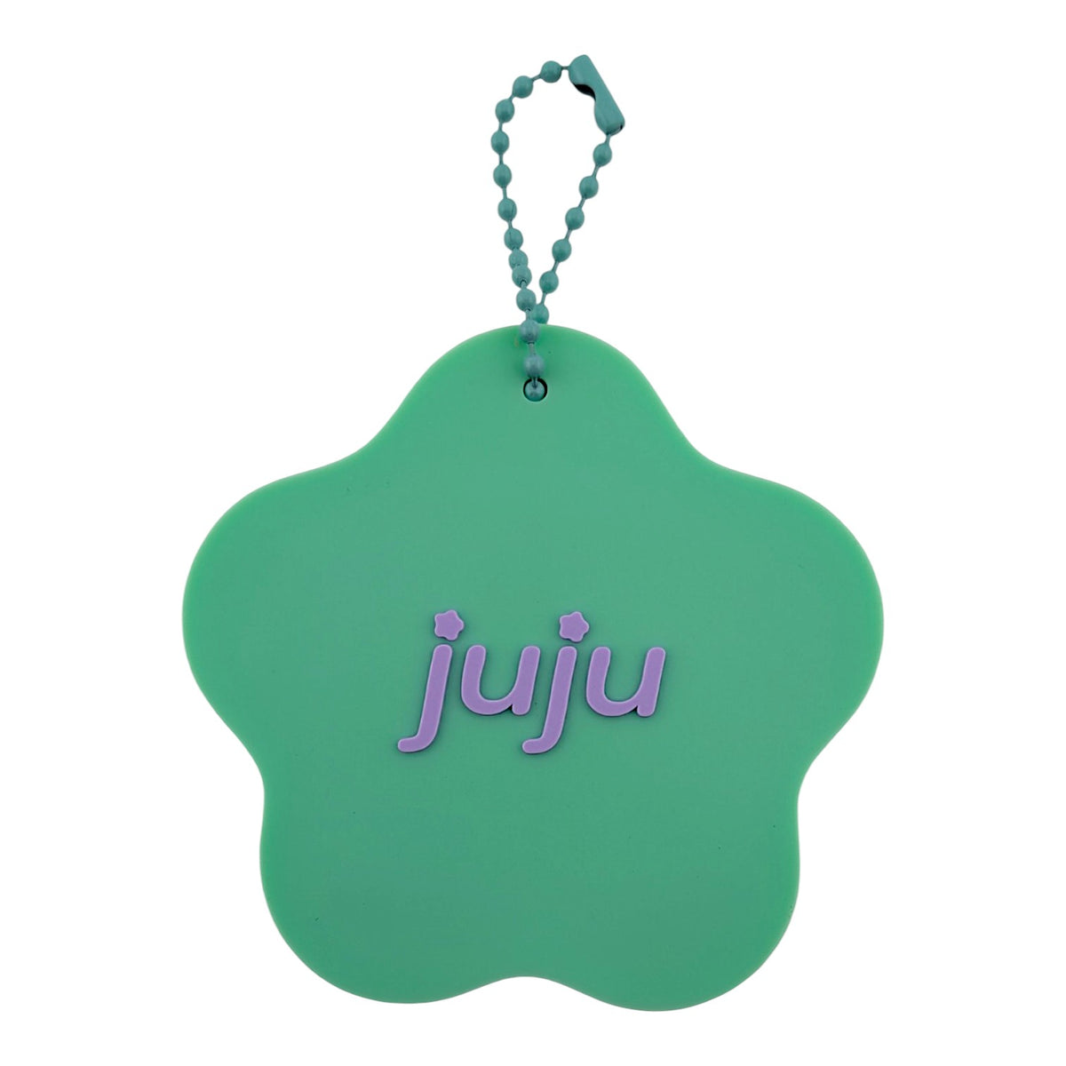 CJ Hendry Animal Print JuJu Keychain (Green & Purple)