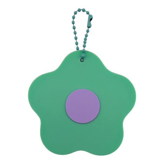 CJ Hendry Animal Print JuJu Keychain (Green & Purple)