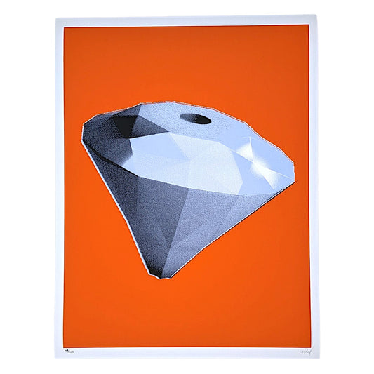 CJ Hendry
Pastel Salon 94 - Diamond (Blue on Orange), 2026
Archival pigment print on fine art paper
14 x 18 in
Edition of 100

Hand signed + numbered by the artist. Accompanied by original Pastel Salon 94 tube.