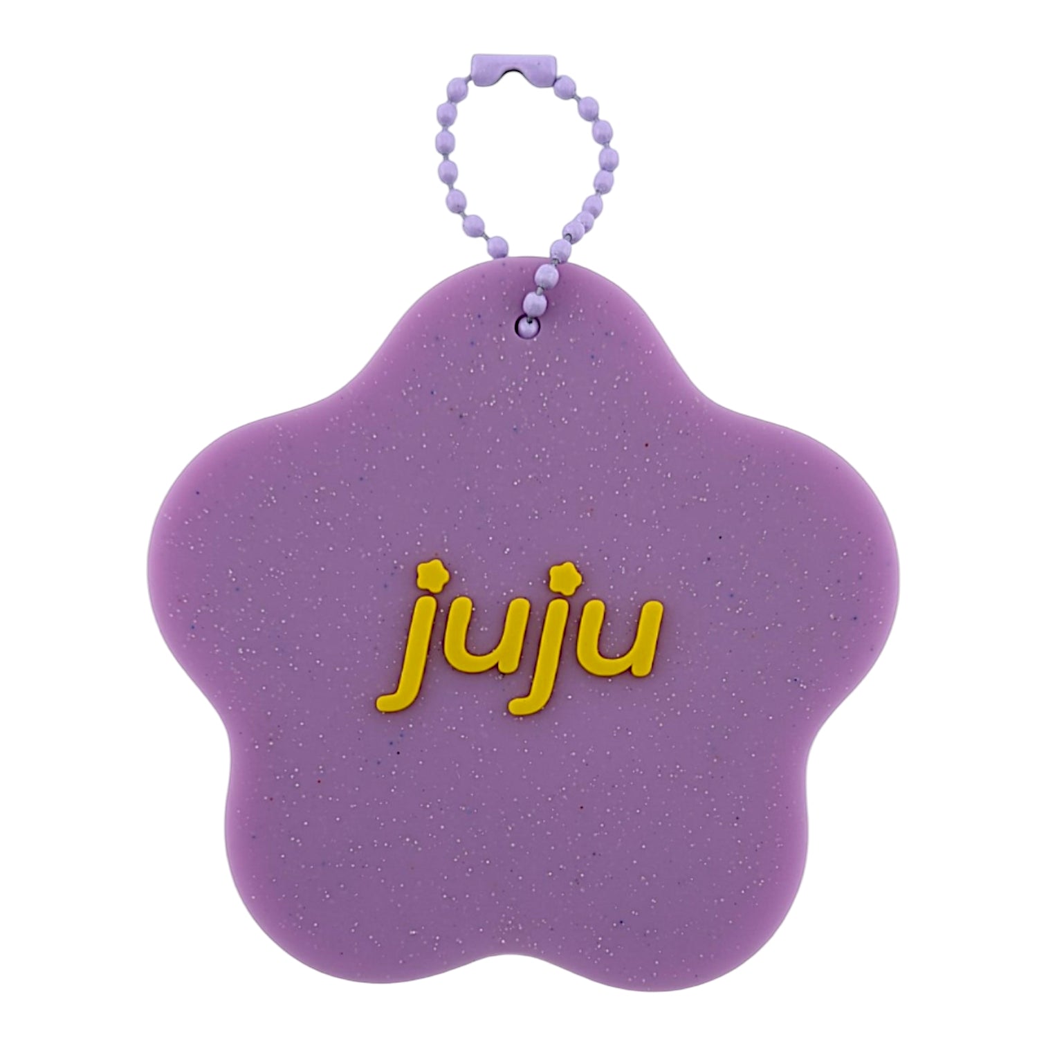 CJ Hendry Sparkle JuJu Silicone keychain Approx. 3 x 3 in