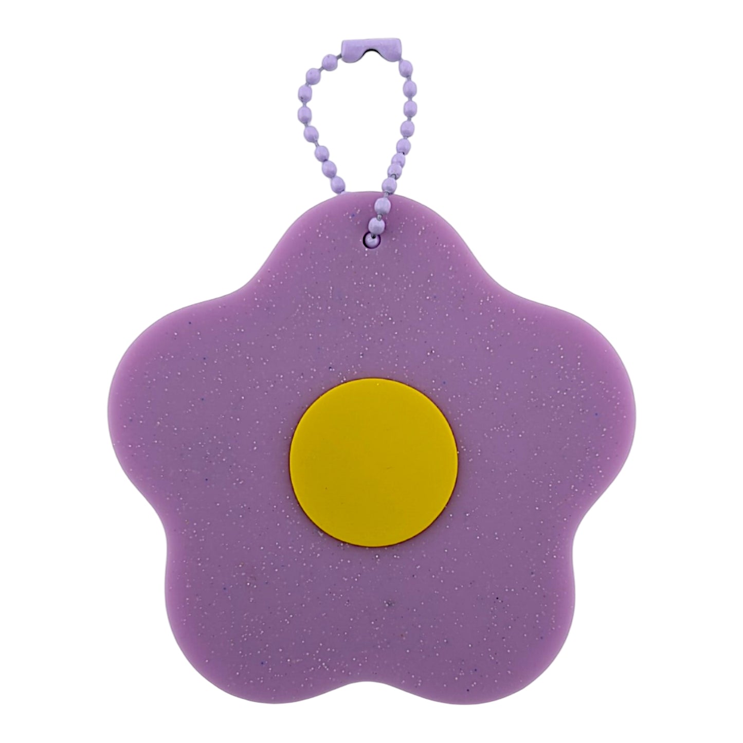 CJ Hendry Sparkle JuJu Silicone keychain Approx. 3 x 3 in