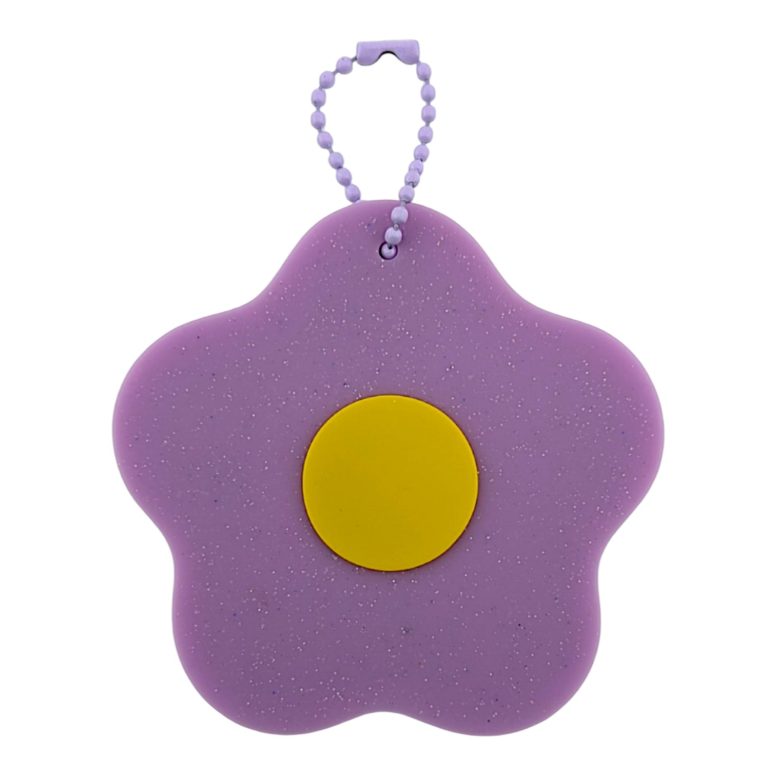 CJ Hendry Sparkle JuJu Silicone keychain Approx. 3 x 3 in
