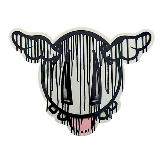 D*Face D*Dog (Drip) Sticker

5.25 x 4" die cut vinyl sticker