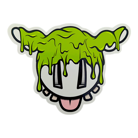 D*Face D*Dog (Slime) Sticker

4.5 x 3.5" die cut vinyl sticker