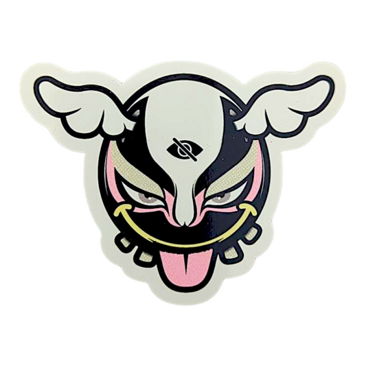 D*Face D*Dog Sticker

3.75 x 2.5" die cut vinyl sticker