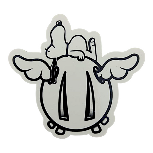 D*Face Snoopy Laying on D*Dog Sticker

2.75 x 3.75" die cut vinyl sticker