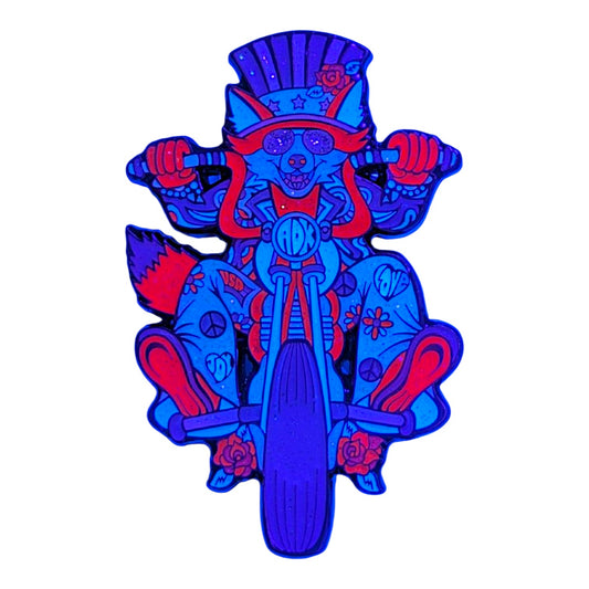 Danny Steinman "ADK Chopper (Antique Copper Blues)" Pin