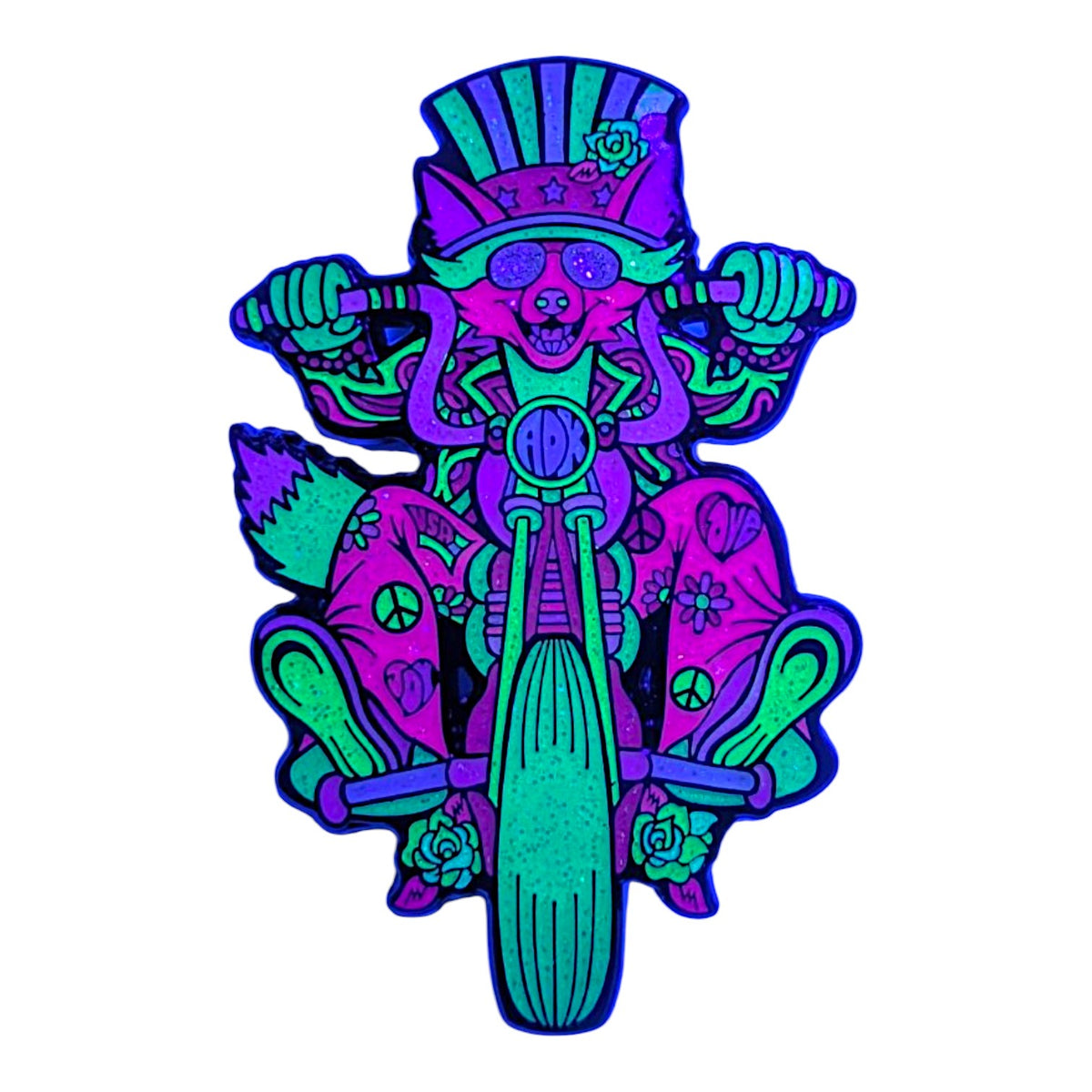 Danny Steinman ADK Chopper (Gubb), 2026 Enamel pin 1.25 x 2 in Edition of 50