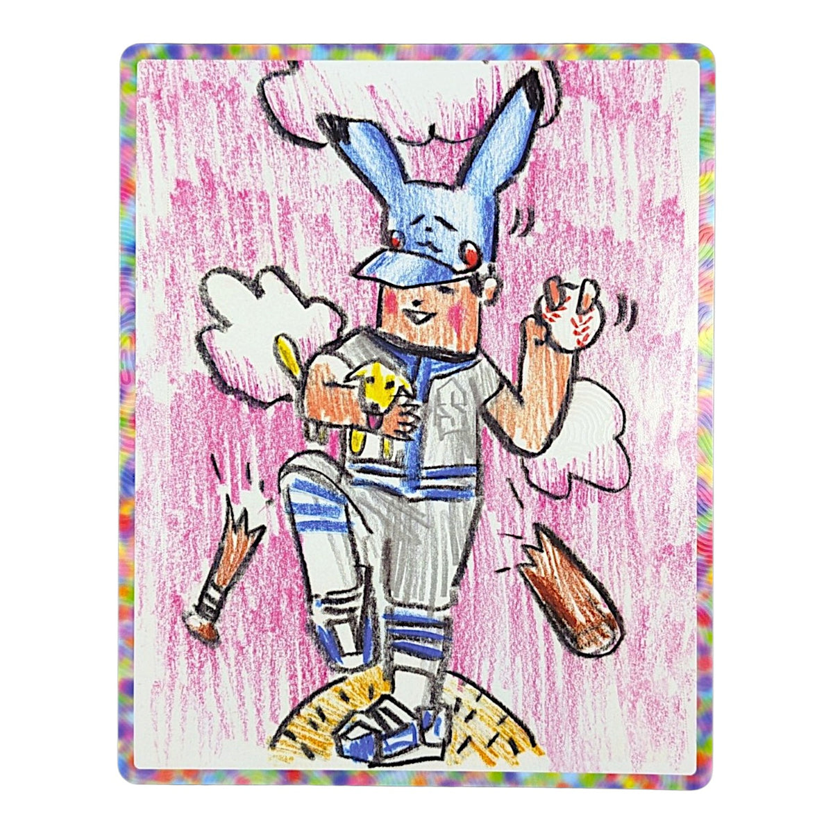 David Choe
Shohei Ohtani, 2026
Double-sided archival pigment print
8 x 10 in
Limited editon