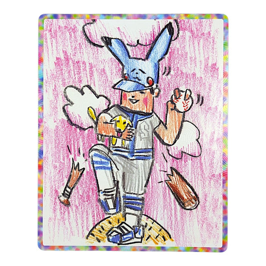 David Choe
Shohei Ohtani, 2026
Double-sided archival pigment print
8 x 10 in
Limited editon