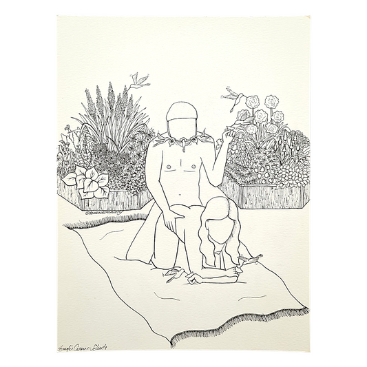 Dear Mrs. Fantasy "Taste My Nectar" Original on Paper