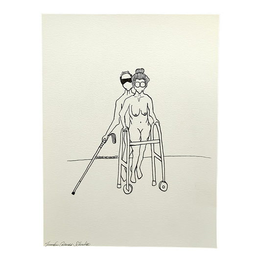 Dear Mrs. Fantasy "Gets Better With Age" Original on Paper