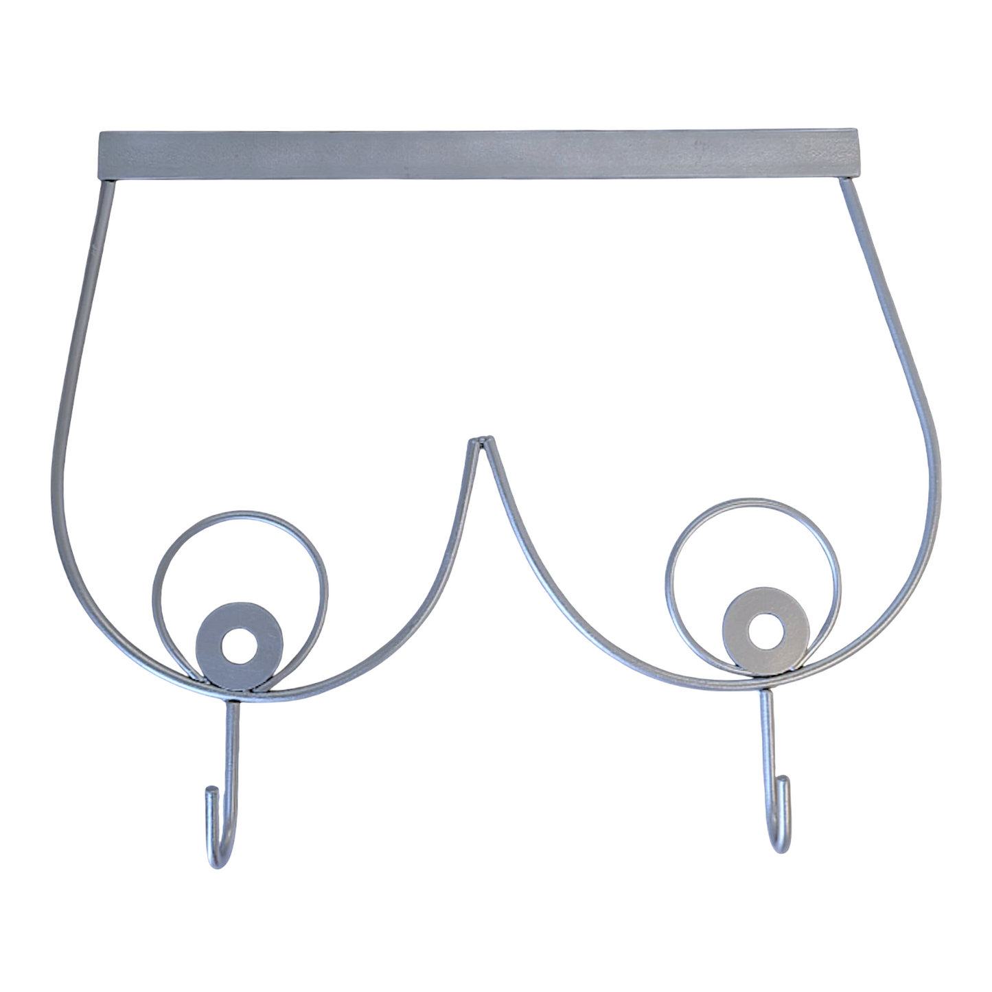 Dear Mrs. Fantasy 
Nice Rack, 2025 
Welded steel sculpture 
17.5 x 14.5 in