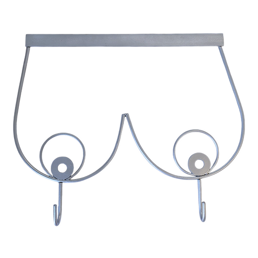 Dear Mrs. Fantasy 
Nice Rack, 2025 
Welded steel sculpture 
17.5 x 14.5 in