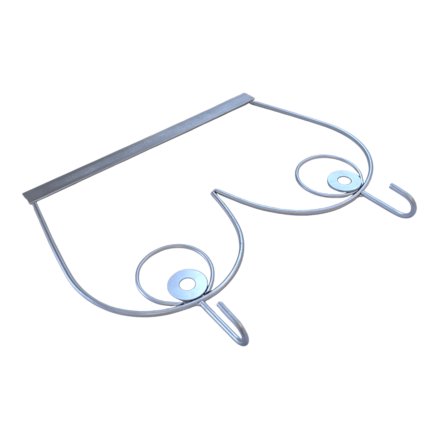 Dear Mrs. Fantasy 
Nice Rack, 2025 
Welded steel sculpture 
17.5 x 14.5 in